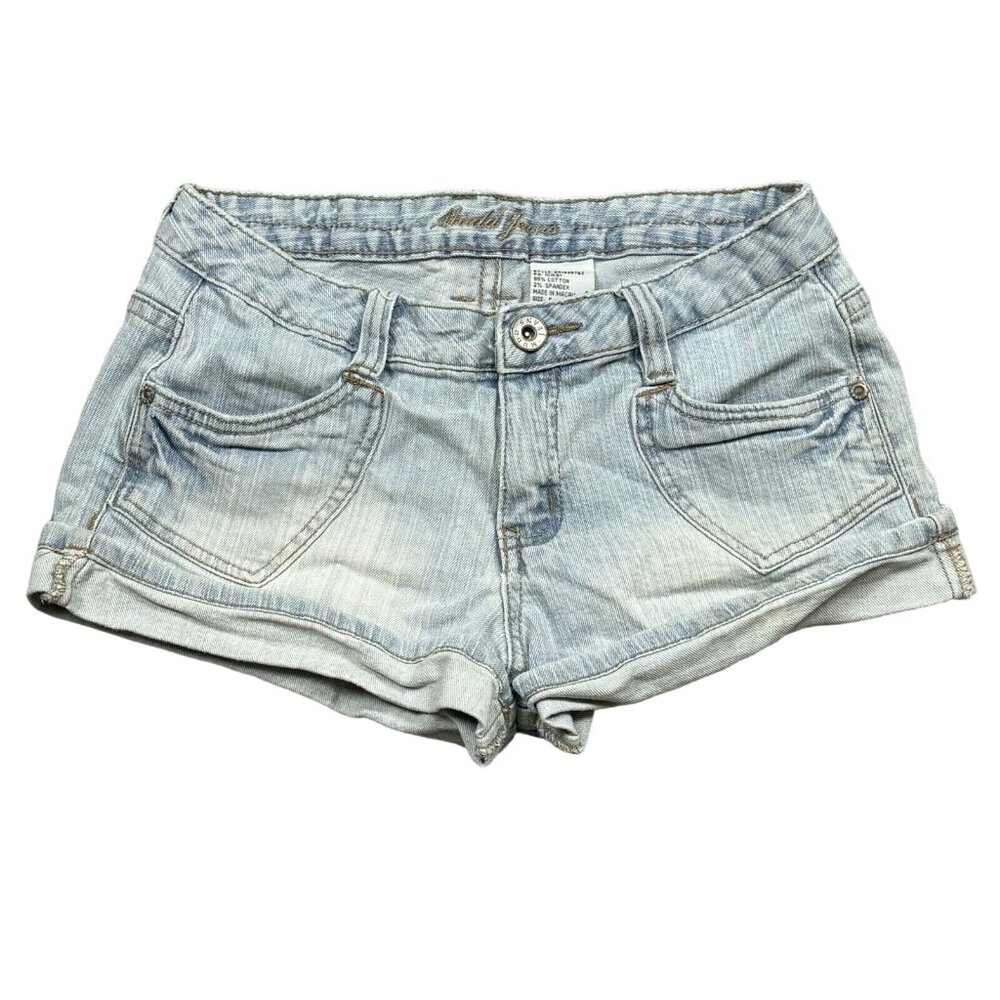 Mudd Light Blue Jean Shorts